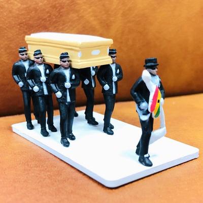 New Dancing Cosplay Coffin Dance Funeral Team Figure Modèle Souvenir Collection