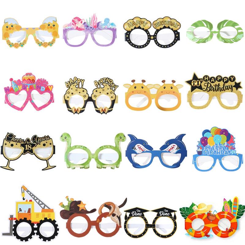 Birthday Party Funny Costume Glasses - Photo Prop & Party Decoration