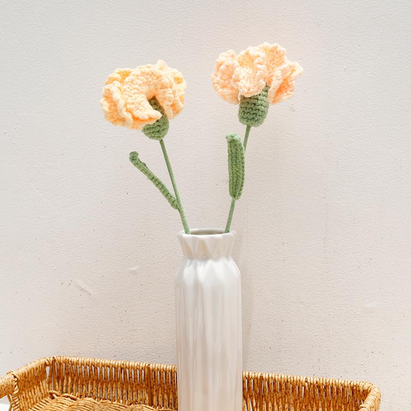 Girasol Crochet Ramo Flor de Hilo - Regalo Hecho a Mano para el Día del Maestro