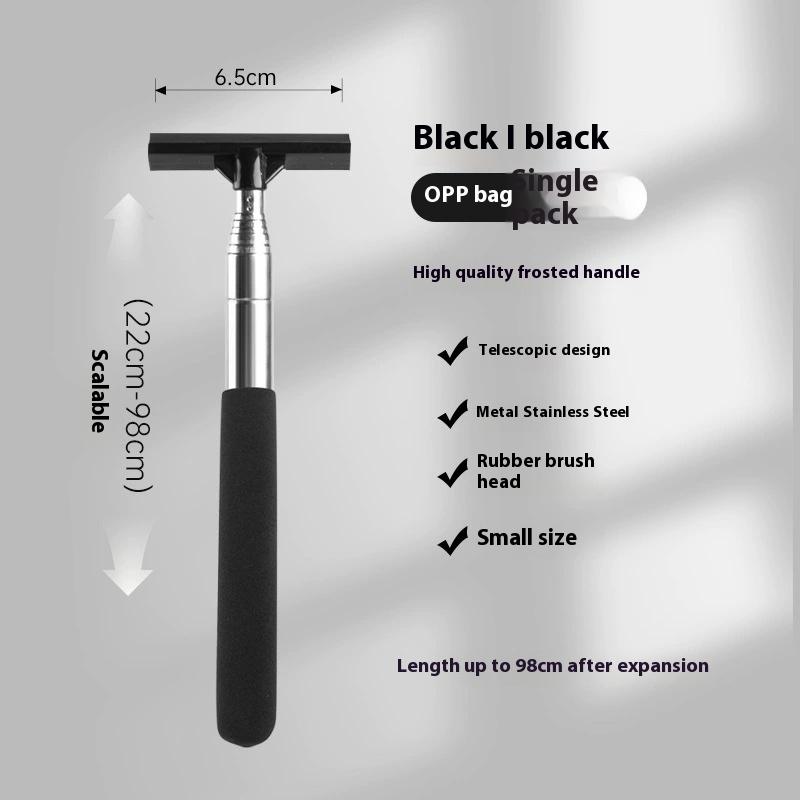 

Versatile Car Wiper Plate - Stainless Steel Telescopic Strip for Rearview Mirror, Efficiently Defogs and Cleans Window Glass