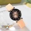 Elegant Rhombus Glass Women's Quartz Wristwatch with Silicone Strap