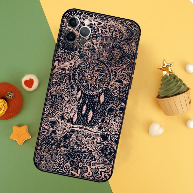 Dreamcatcher Funda For iPhone 11 12 13 14 16 15 Pro Max Mini XS Max X XR SE2 7 8 14 16 15 Plus Phone Case