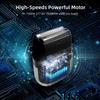 Electric Foil Shaver for Men Compact Travel Shaver with LED Display Rechargeable Cordless Facial Hair Beard Trimmer