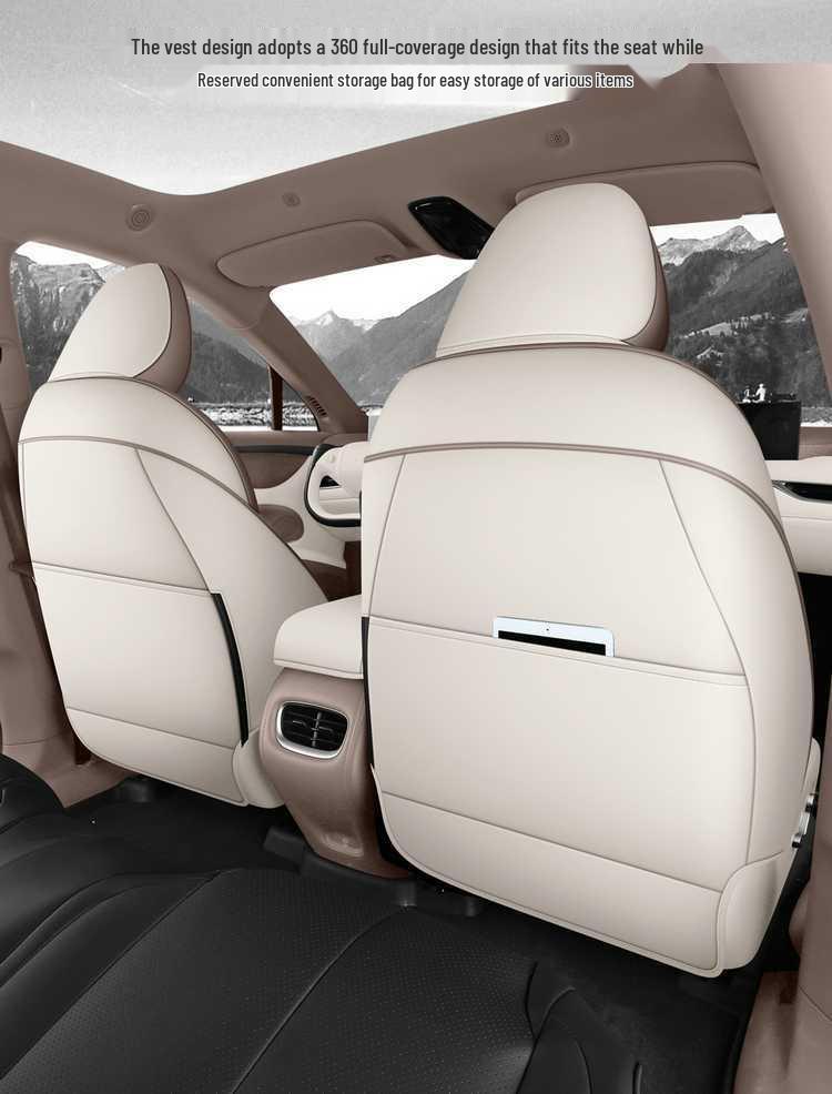 Housses de siège de voiture universelles Ziyou LS6 en cuir résistant à l'usure, édition spéciale quatre saisons.