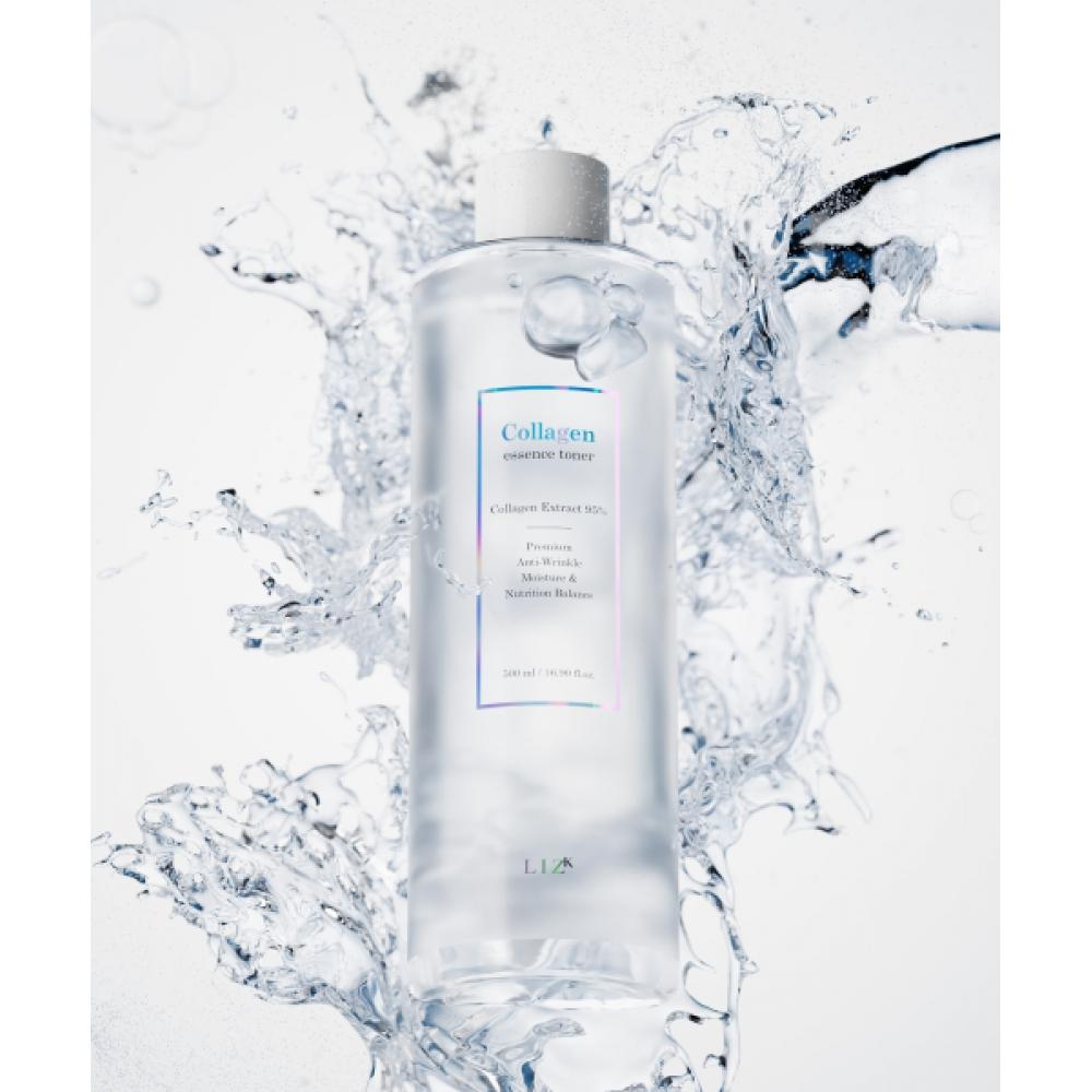 Lizk High Volume Collagen Essence Hypoallergenic Moisture Soothing Toner 500ml NONE