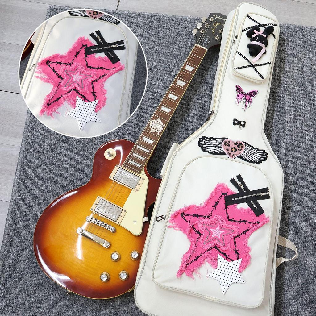 Original Multi-Style Double Shoulder Guitar Bag for Acoustic, Electric, and Bass Guitars