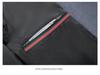 Wool Blend Men's Mid-Length Trench Coat - 2025 Autumn/Winter Collection