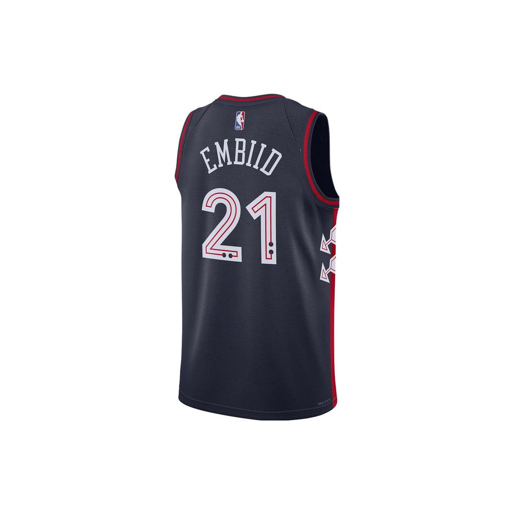 Nike Dri Fit Nba Swingman Joel Embiid Philadelphia 76Ers City Edition 2023/24 Jersey DX8515-420