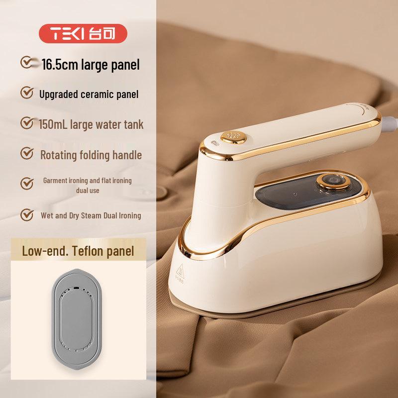 Portable Handheld Garment Steamer - Compact Steam Iron for Travel & Home