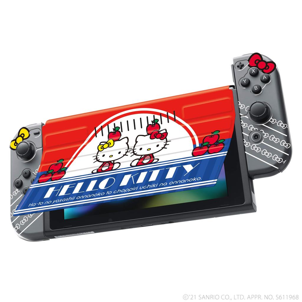 Licensed Sanrio Characters TPU Cover Set for Nintendo Switch Hello Kitty [Nintendo Product] -