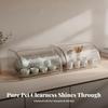 PET Plastic Tea Storage Organizer Space-Saving for Kitchen Counter, Cabinet