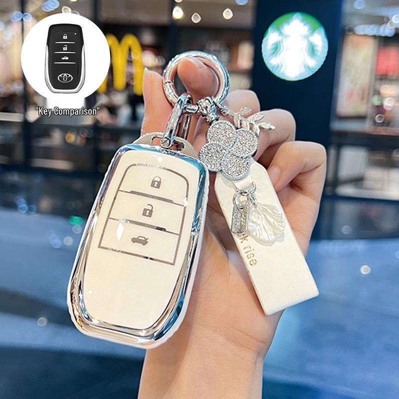 Toyota Schlüsselabdeckung Kompatibel mit Corolla, Camry, Levin, RAV4, Venza, Avalon und Fenglanda