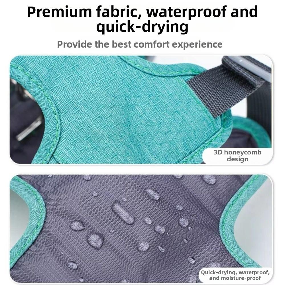 Reflective Vest Dog Harness Adjustable Design Nylon Pet Vest Protective Reflective Pet Harness Pug