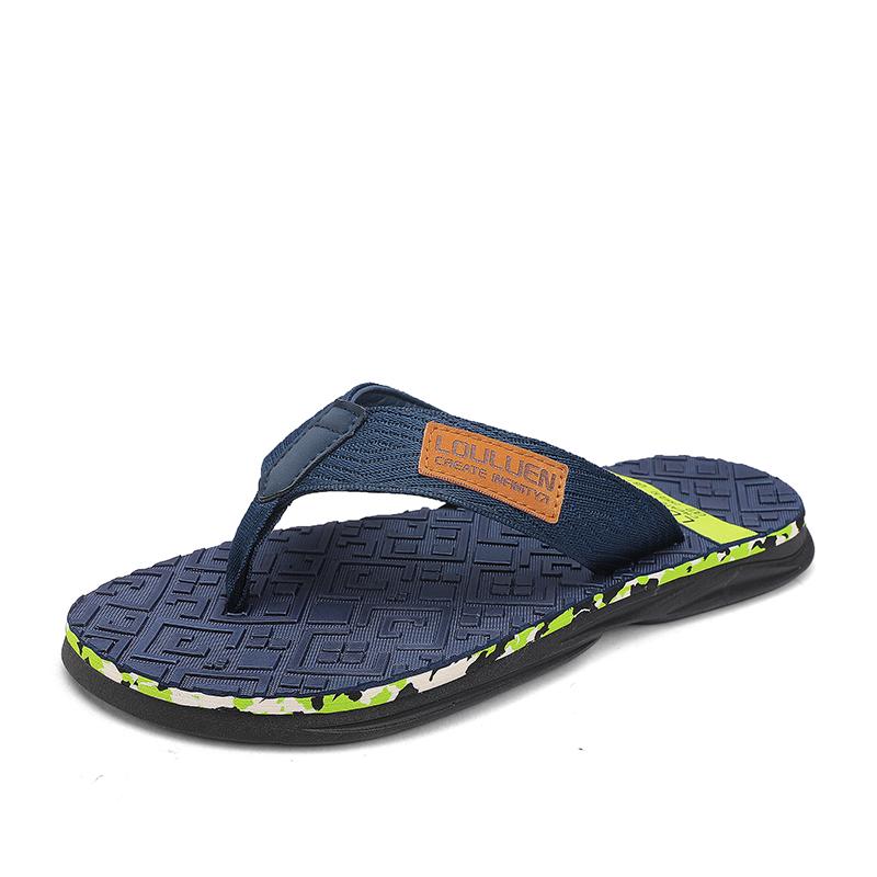 Fashion Brand Summer Fashion Flip Flop Men High Quality Non-Slip Outdoor Beach Flip Flops Men Flat Casual Slippers Men Chinelo Masculino