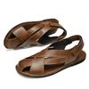 CLOHOO Casual Men's Sandals Comfortable Simple Light Anti Slip Beach Slippers Fashion Trendy Soft Sole Light Summer Men Shoes