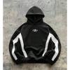 Oversized Hooded Sweatshirt With 3D Print Design Streetwear Unisex Winter Pullover Casual Top