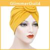 Einfarbige Turban-Kopfbedeckung für Erwachsene Sonnenschutz Winddicht Atmungsaktiv Sommer