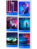 8-Color RGB LED Stick Light, 20W Handheld Portrait and Background Softlight for Outdoor Photography.