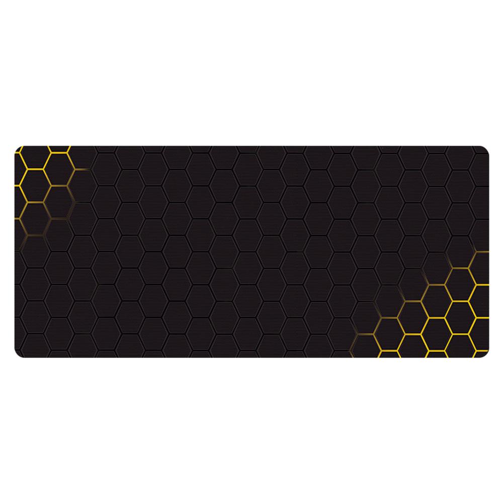300x600x2mm Honeycomb Pattern Rubber Mouse Pad Anti-skid Computer Desktop Mat