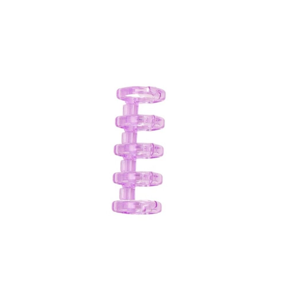 10pcs Stationery Loose Leaf Binder Rings Binding Supplies Spring Spiral Rings Binder  Photo Album