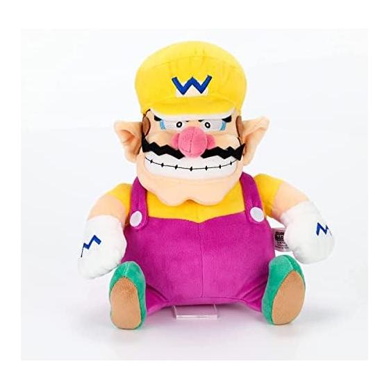 Super Mario Mario & Wario (S) Plush Set of 2 [Approx. 24cm & 25cm Tall] ALL STAR COLLECTION