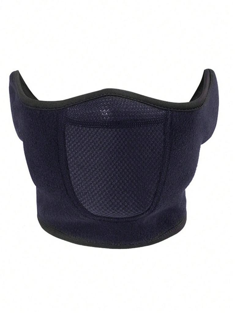 Warm Fleece Neck Gaiter - Winter Cycling/Skiing Mask with Ear Protection