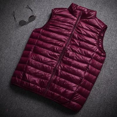 Men's XL Lightweight Ultrathin Sleeveless Down Vest