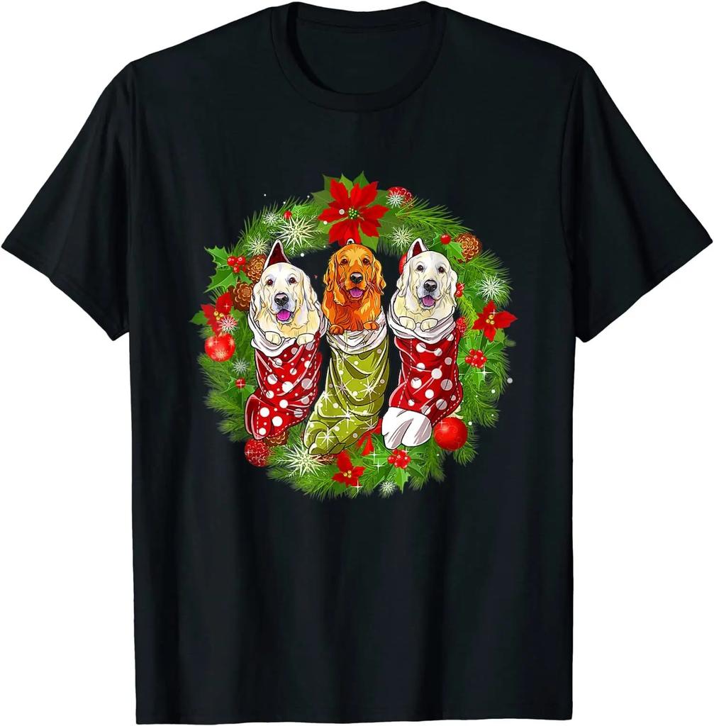 Merry Christmas Buffalo Truck Tree Red Plaid Family Matching T-Shirt Short Sleeve Fashion Oversized Funny Clothes S-6XL