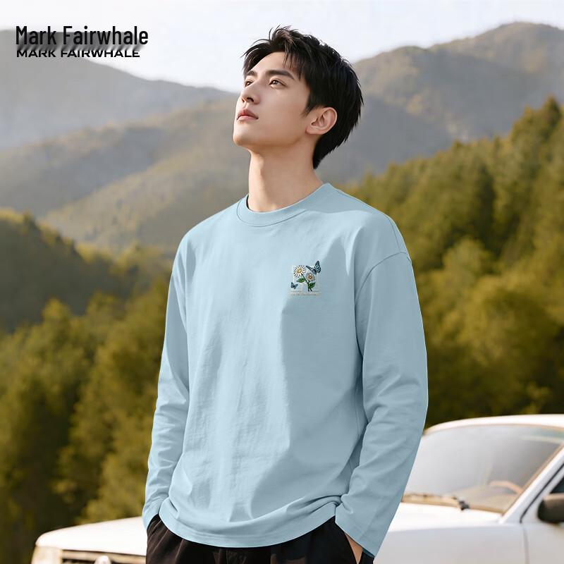 Mark Fairwhale Men's Pure Cotton Long Sleeve T-Shirt