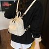 Niche texture small bag women's bag new feeling versatile commuter small backpack student crossbody backpack