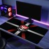 FLAMENGO Shield Emblem mouse pad, rubber base, esports desk mat, mouse pad for gamers and office use, gaming desk , easy to clean mat