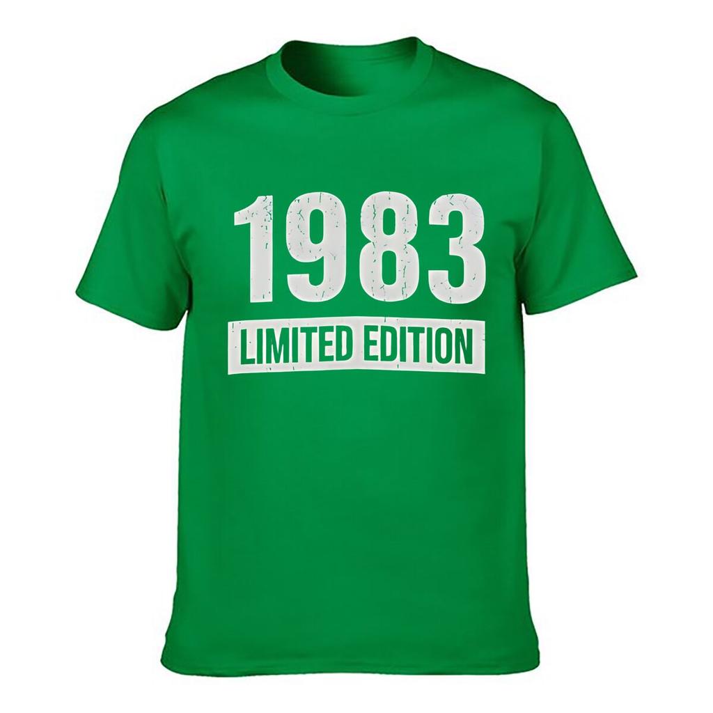1983 Limited Edition Distressed Vintage Loose Vintage Distressed Washed Casual Tee