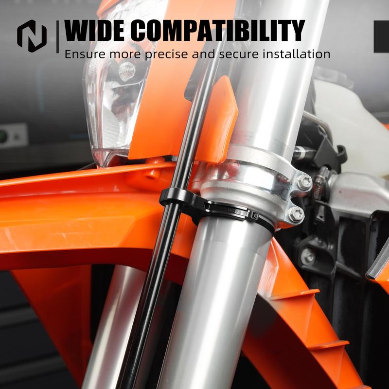 NICECNC For KTM 690 Enduro R SMC R 2008-2026 Front Brake Line Guide Clamp For Husqvarna 701 Enduro/Supermoto GasGas 700 SM/ES