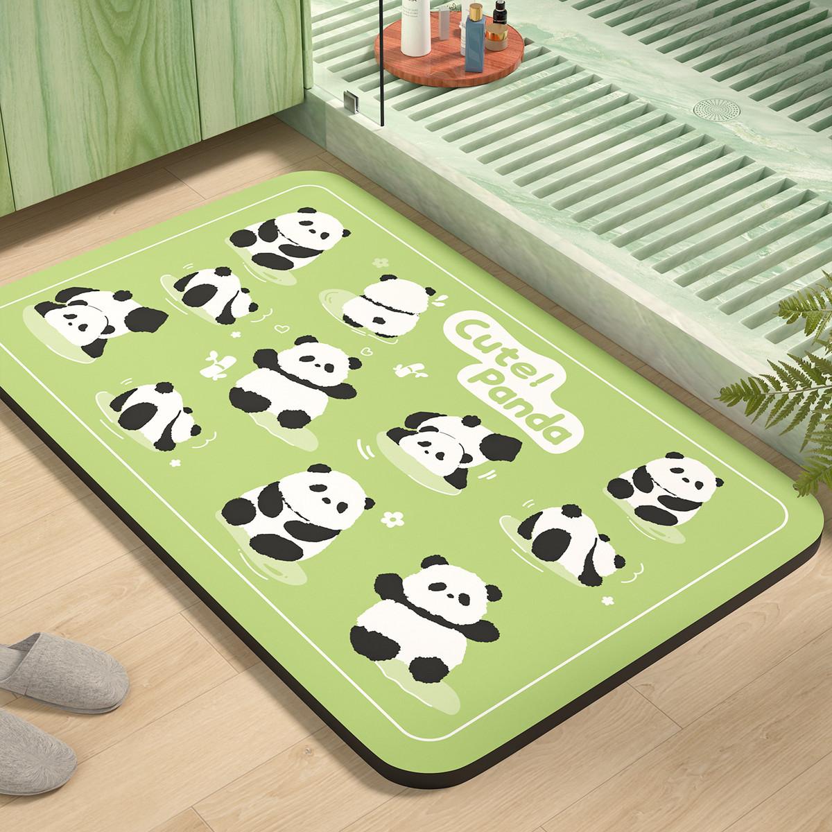 Badezimmer-Fußmatte, Toilette, saugfähige Toilettenmatte, Diatomeenerde Anti-Rutsch-Matte, schnelltrocknende Fußmatte, Teppich, Willkommen zum Scheißkönig 40x60cm15.7x23.6in