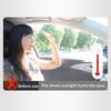 4PCS No Residue Car Side Window Sun Visors Electrostatic UV Blocking Sunshade Curtains for Driving