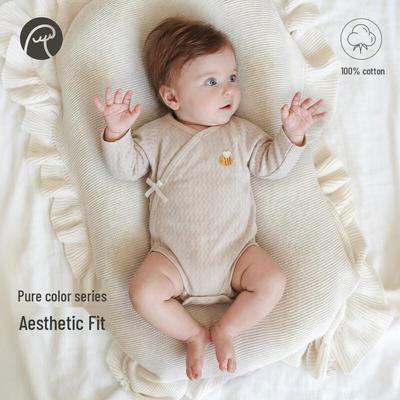 Newborn Pure Cotton Breathable Summer Bodysuit