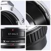 Concept Lens Mount Adapter for Canon EF Mount Lenses to Micro Four Thirds Mount Micro Mount Adapter Ring K&F EOS-M4/3 Cameras, 4/3