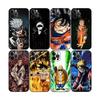 iPhone 15 Black TPU Case with Japanese Anime Painting, One Piece Pattern