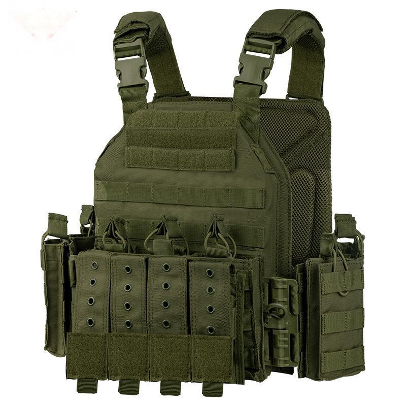 Taktyczny kamizelka plate carrier 6094 z szybkim wypięciem, kamuflaż