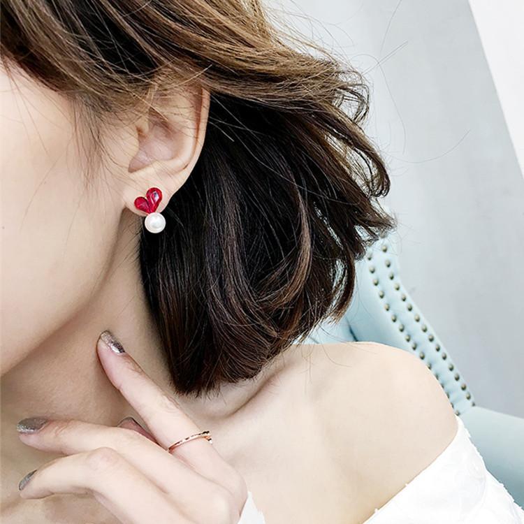 Simple Fashion Earrings Jewelry High Quality Blue Crystal Cat And Fish Asymmetric Earring For Women Boucle D'oreille Femme