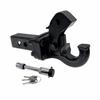 Textured Tow Hitch Attachment Heavy-Duty Construction, Arm with Hook,