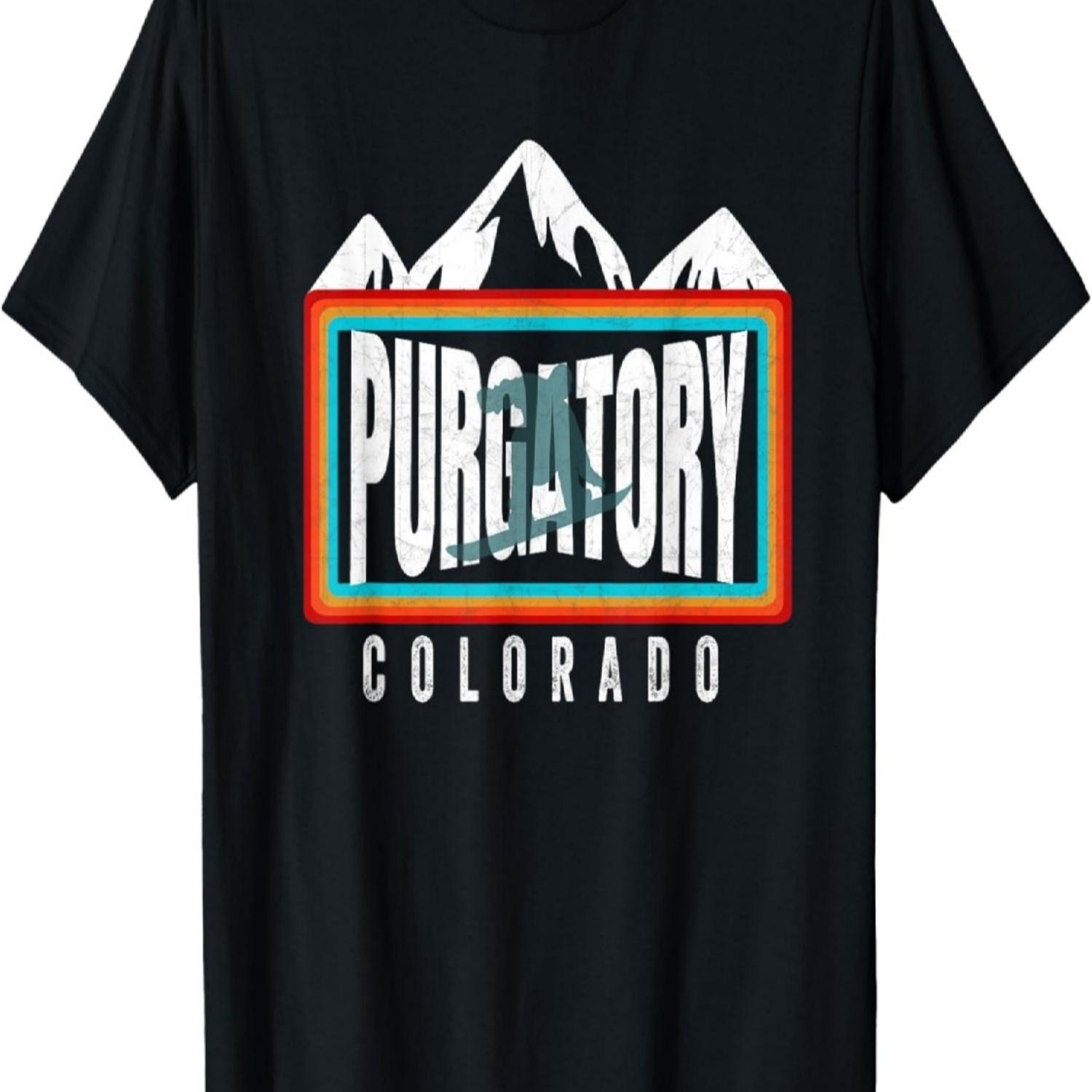 

Purgatory Snowboarder Purgatory Snowboarding Cool Retro Pro T-Shirt S чёрный