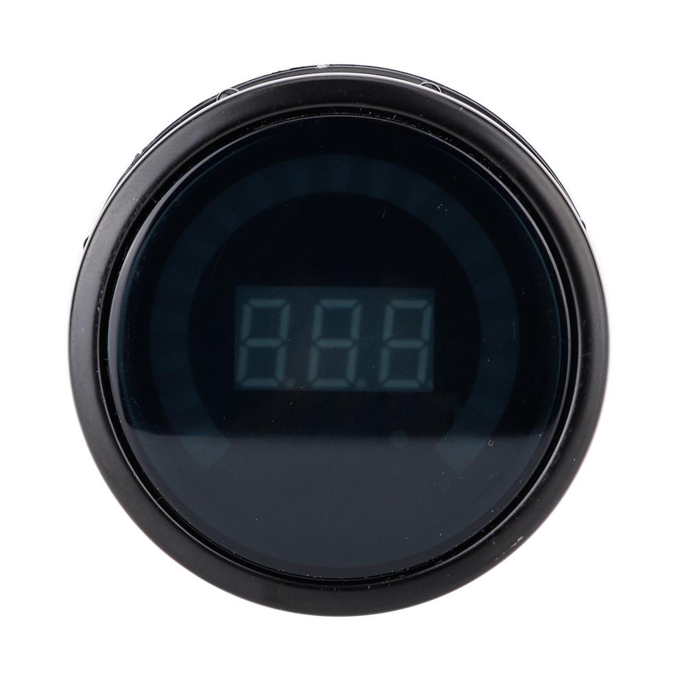 2 In 1 Voltmeter Car Gauge LED Scale Digital Display 12V Universal Modification Parts