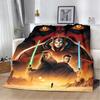 Coperta con Stampa W-Wars Anime S-Star Cartone Animato Coperte da Picnic Coperta Calda Coperta Morbida e Confortevole Casa Viaggio Regalo di Compleanno