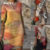 JPNTKY Fashion Summer Spring Short Sleeve V-Neck Casual Dresses