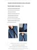 2024 Autumn Song Qian Korean Pure Cotton Quilted Denim Jacket