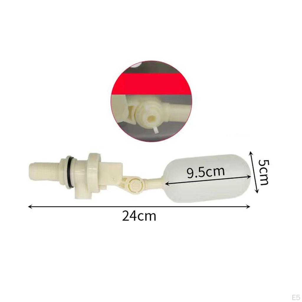 Ayarlanabilir Kol Filtreli 1/2 inç Su Şamandıra Küresel Vanası, Trough Tank için