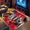 Luis Diaz Bayern Football Star Graffiti Print Area Rug Non‑Slip Rectangular Floor Mat Sport Fan Home Decor for Gaming Room Living Bedroom