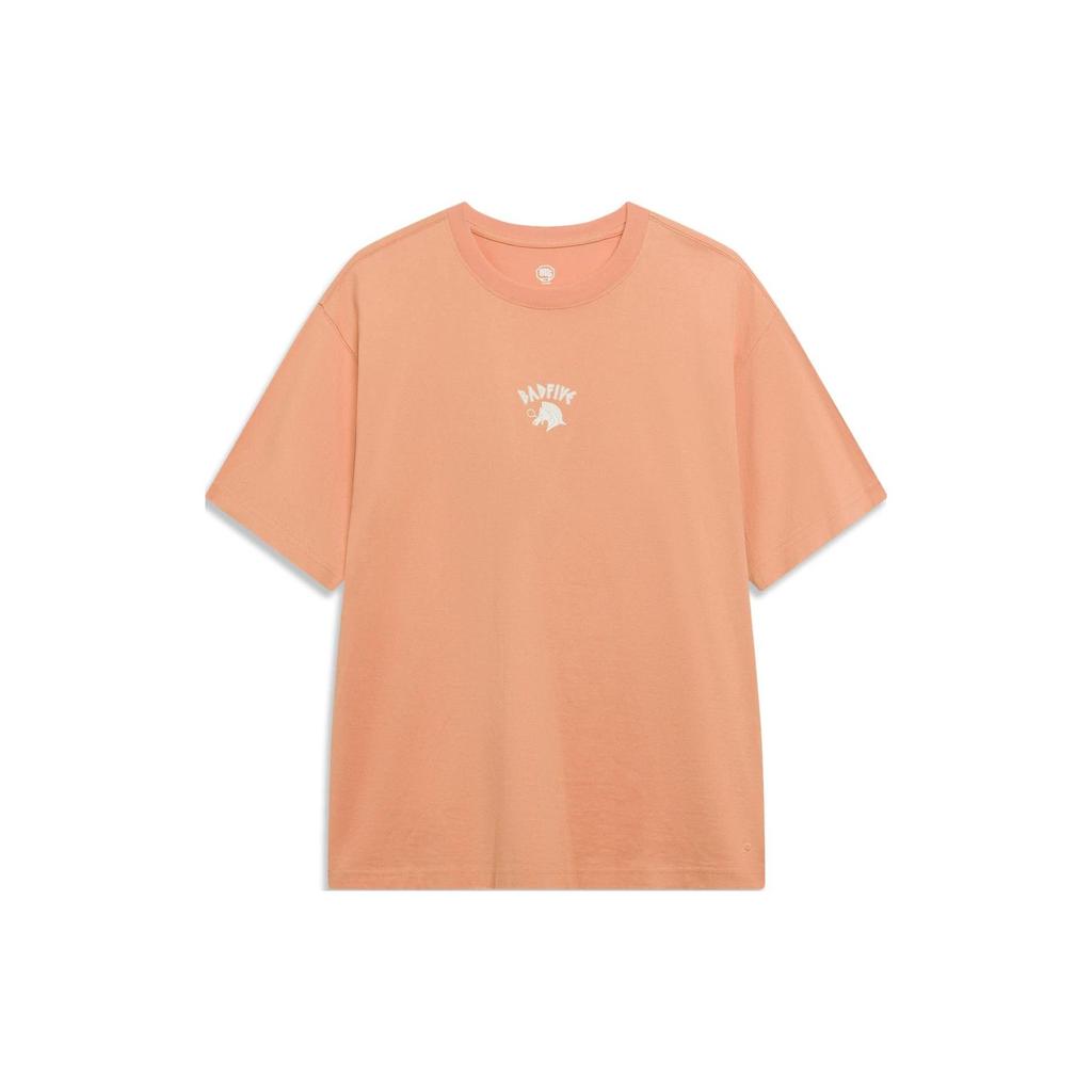 Li Ning T Shirt Men's Sunset Orange AHST285-6