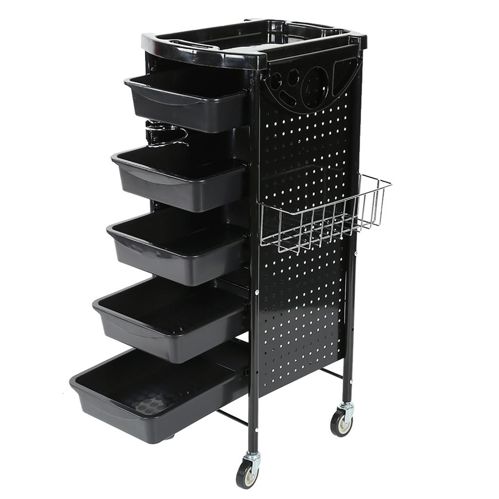 6 Tiers Storage Rack Trolley Cart With Wheels For Hair Salon & Beauty Salons